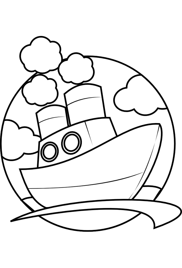 Dibujo de un barco